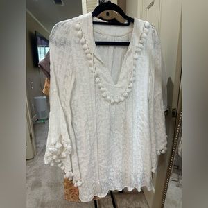 Womens dress, LS w/ detail